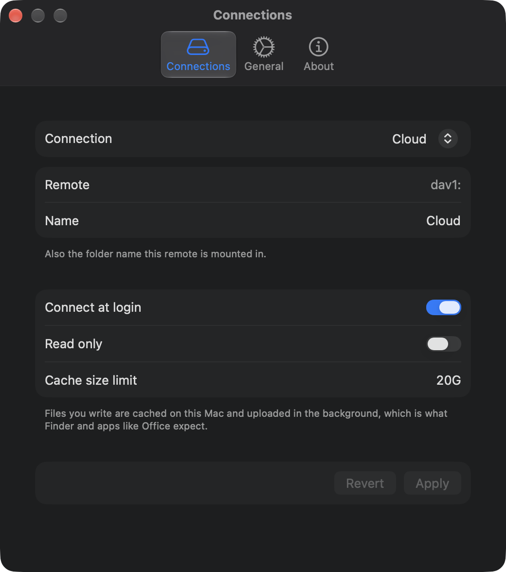 grrclone settings